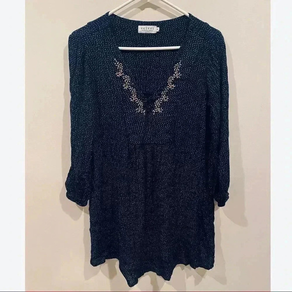 Velvet by Graham & Spencer Mini Baby Doll Dress - Picture 1 of 5